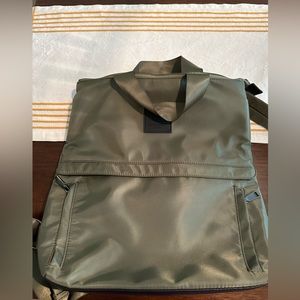 Cynthia Rowley olive green backpack